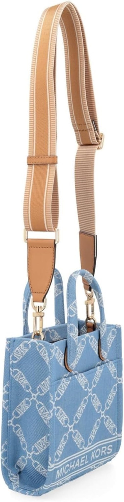 Michael Kors Women Gigi Extra-Small Geantă de mână, Albastru Genti Femei Naty Shop