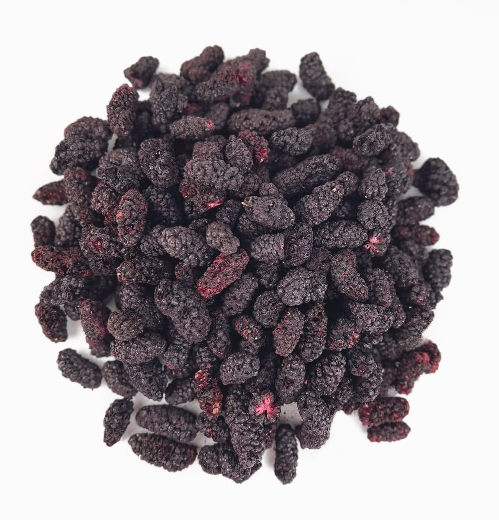 Mure BRIX | Mure uscate naturale 95 g | Premiul Great Taste pentru fructe uscate | Fără OMG, fără gluten, vegan, vitamine conservate Produse deshidratate Naty Shop