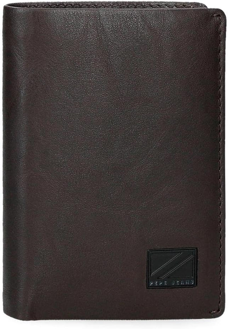 Pepe Jeans Chief, accesorii de călătorie pentru bărbați Portofel Barbati Naty Shop Negru Portofoliu vertical