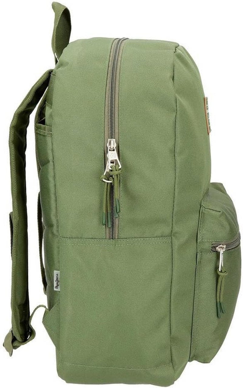 Pepe Jeans Cross An Trolley Rucsac personalizabil Verde 32x44x15 cms Poliester 0 21.12L Rucsacuri si ghiozdane premium Naty Shop