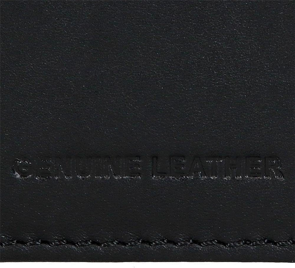 Pepe Jeans Joumma Bags Double Purse, Negru, 11 x 7 x 1,5 cm, Piele, Negru, Talla única, Portofel Portofel Barbati Naty Shop