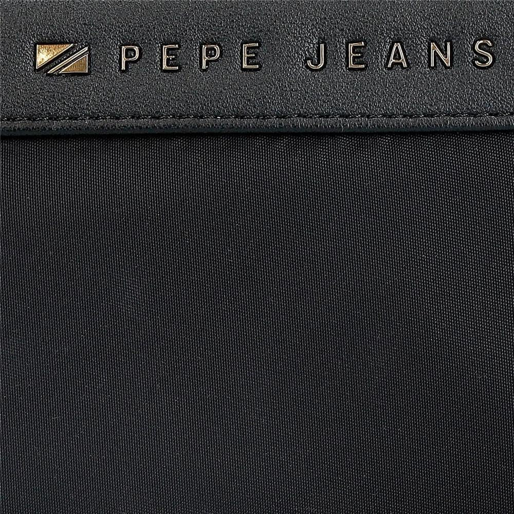 Pepe jeans Joumma Bags Morgan rucsac casual, genți de călătorie, bej și negru, piele artificială pentru femei, negru, talla única, poșetă Portofel Femei Naty Shop