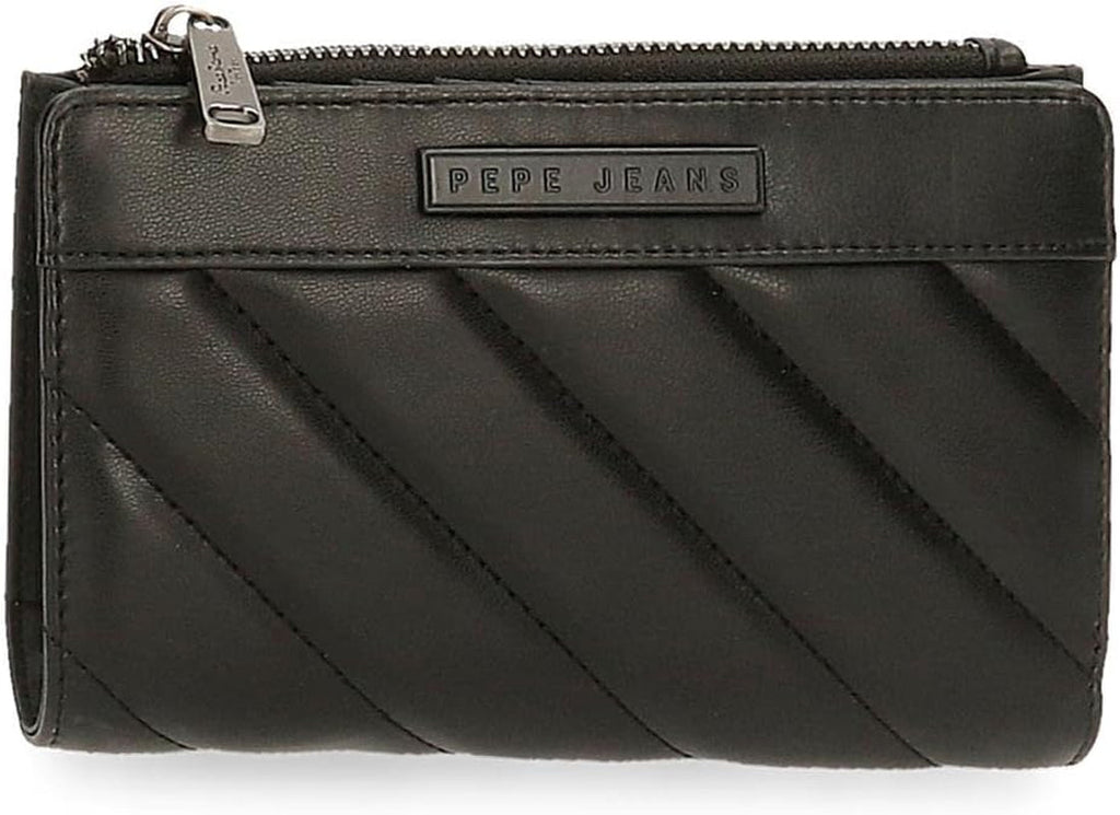 Pepe Jeans, portofel Portofel Femei Naty Shop Negru Portofel Pentru titular de card