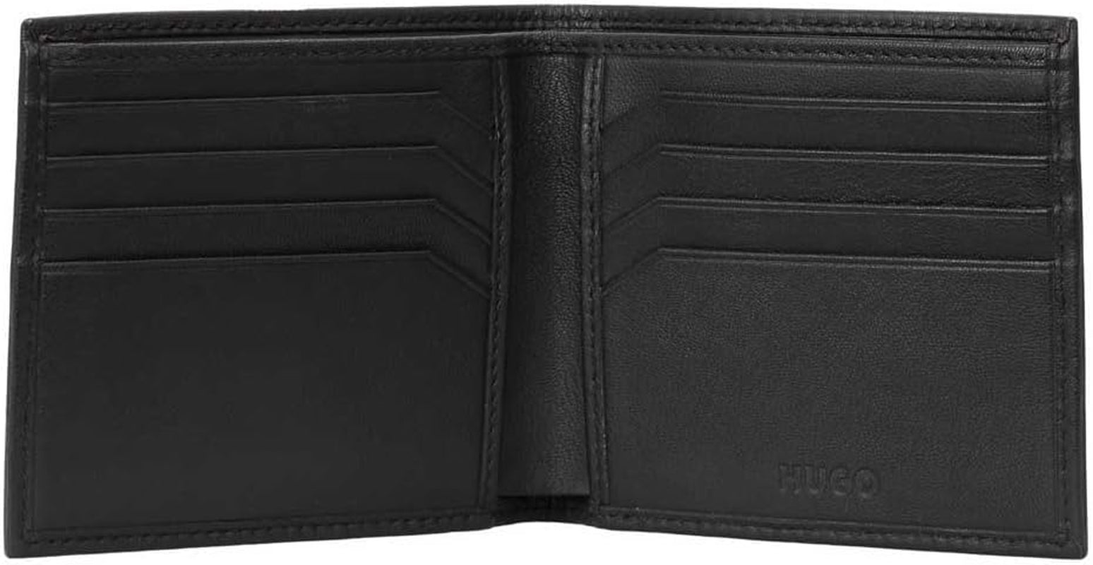 Portofel pentru bărbați HUGO Brock_8 cc, negru1 Portofel Barbati Naty Shop