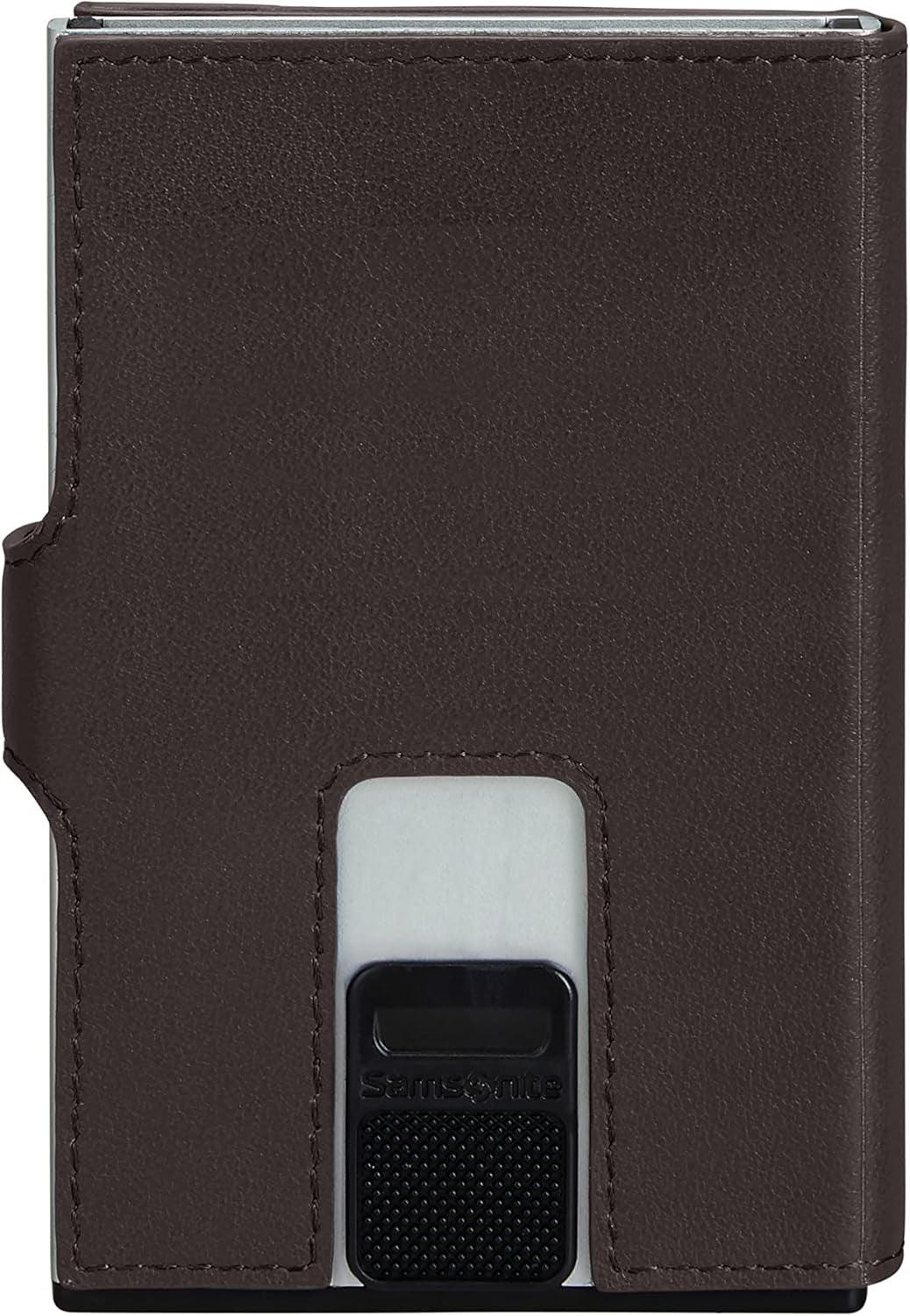 Samsonite Alu Fit SLG - Portofel, 10,2 cm, maro (maro închis) Portofel Barbati Naty Shop