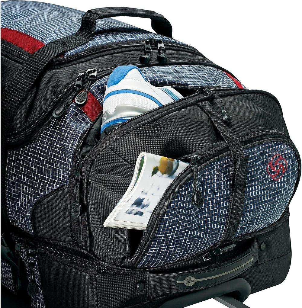 Samsonite geantă de voiaj cu roți din ripstop, albastru (albastru) - 46243 Bagaje și echipament de călătorie Naty Shop