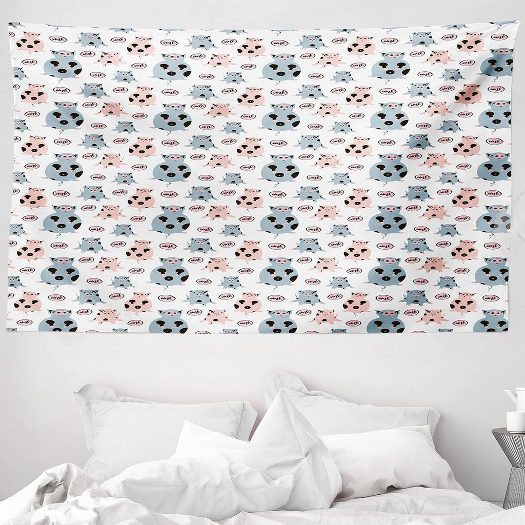 Tapiserie abakuhaus wanderlust harta animala lumii desene - Naty Shop