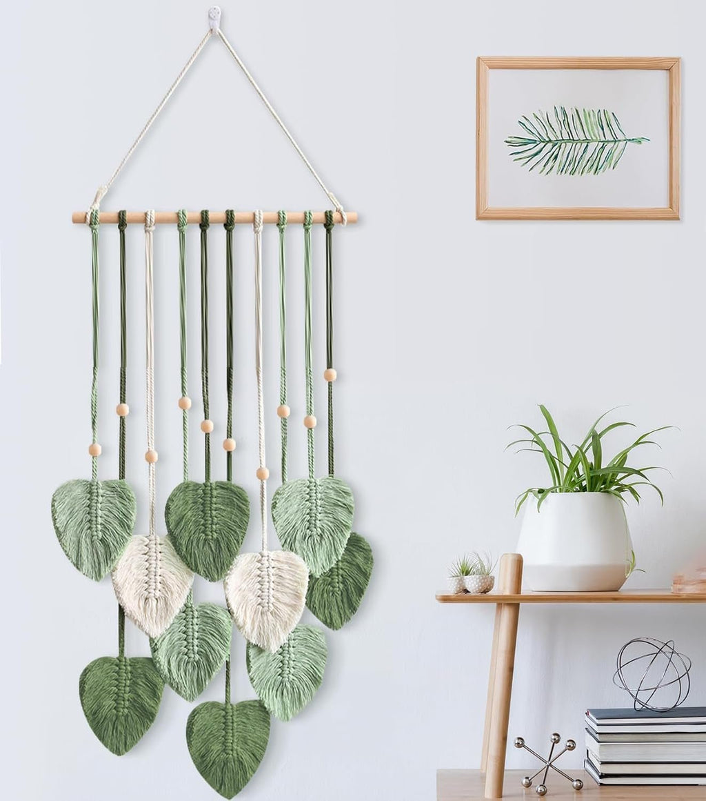 Tapiserie frunze handmade carlig camera Casa - Accesorii si Decoratiuni Naty Shop