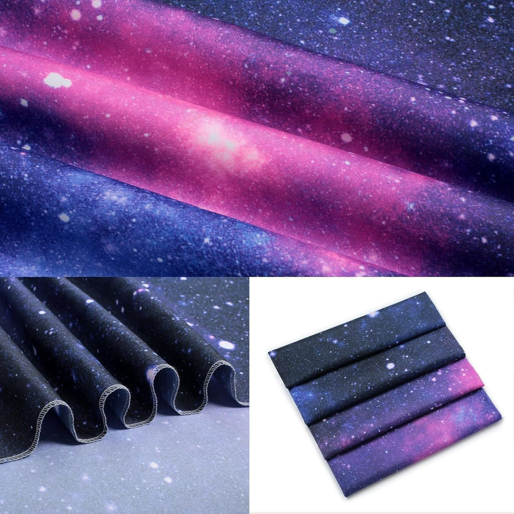 Tapiserie galaxie lumina neagra cer instelat albastru reactiv Casa - Accesorii si Decoratiuni Naty Shop