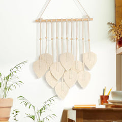 Tapiserie quotre manual plat ghirlanda tesute frunze Casa - Accesorii si Decoratiuni Naty Shop Default Title