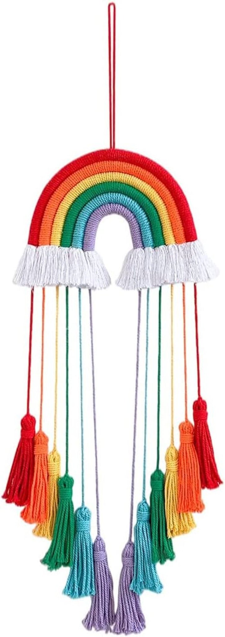 Tapiserie rainbow decorare funie bumbac curcubeu Casa - Accesorii si Decoratiuni Naty Shop Default Title
