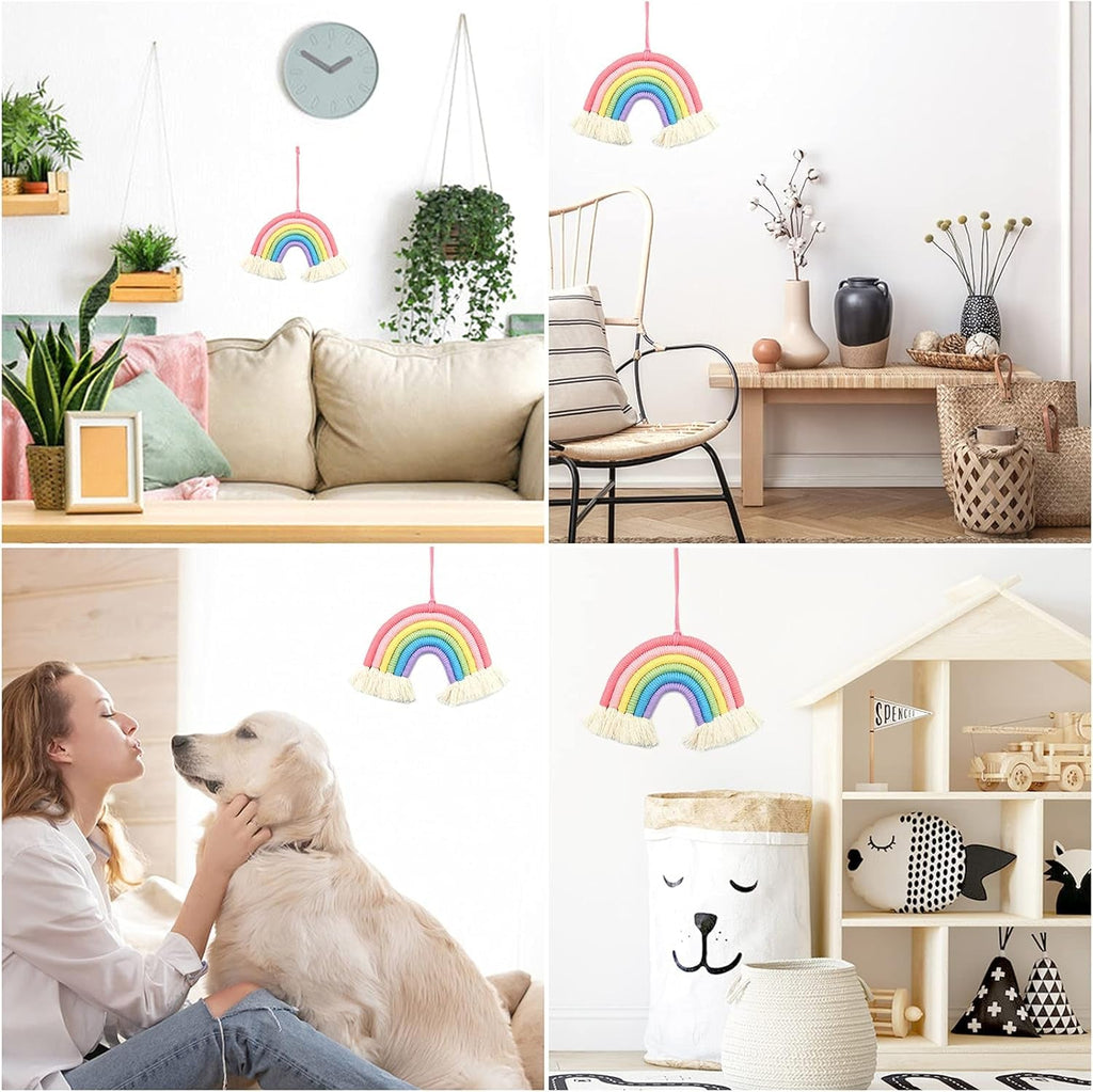 Tapiserie rainbow decorativa decorarea dormitorului pepinierei Casa - Accesorii si Decoratiuni Naty Shop