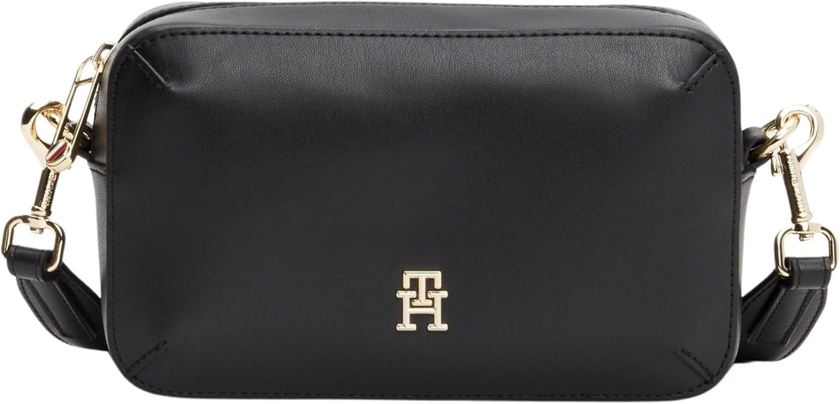 Tommy Hilfiger Crossbody Bag Chic Flap Crossover Mic Genti Femei Naty Shop Negru (negru)
