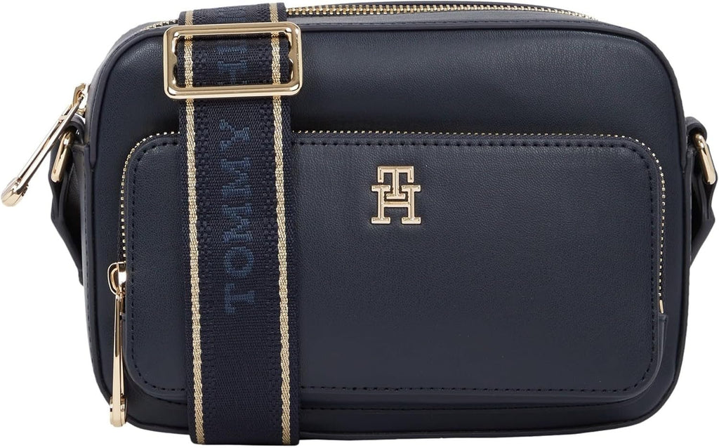 Tommy Hilfiger Ladies Th Joy Camera Bag Aw0aw16812 Crossover Bagaje și echipament de călătorie Naty Shop Albastru (Space Blue)